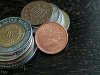 Монета - Канада - 1 цент | 2008г.