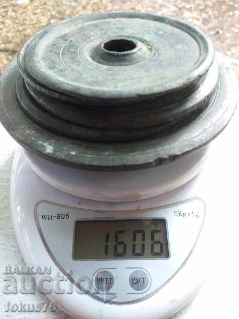 Old bronze Ottoman scales - exagia - 5