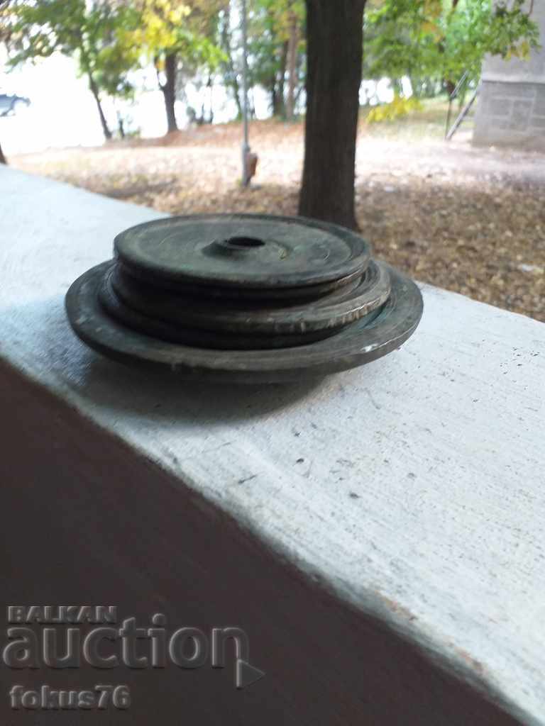 Old bronze Ottoman scales - exagia - 6