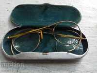Old Pensne gold-plated glasses