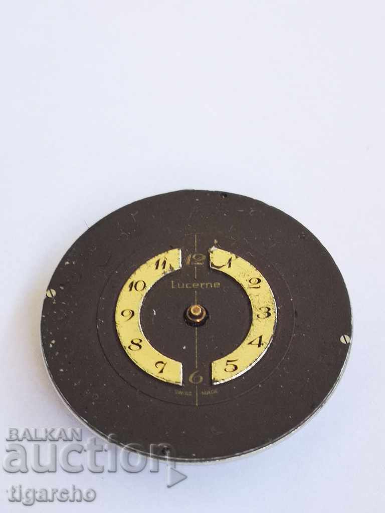 Delivery of Lucerne watch typewriter Delivery of Lucerne watch typewriter