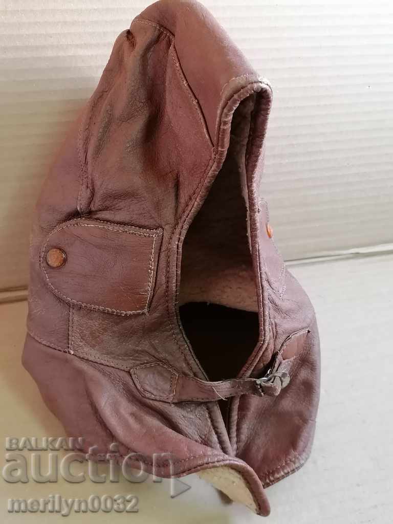 Delivery of German parachute bonnet motorcycle leather helmet Wehrmacht Delivery of German parachute bonnet motorcycle leather helmet Wehrmacht