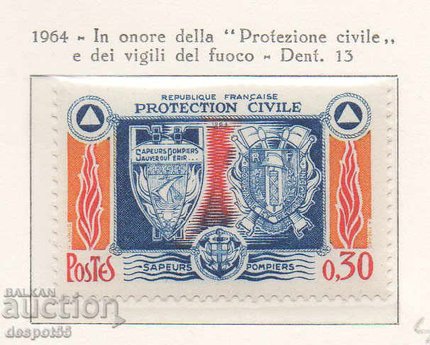 1964. France. Civil Protection.