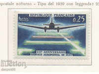 1964. Franța. servicii poștale '25 noptiera.