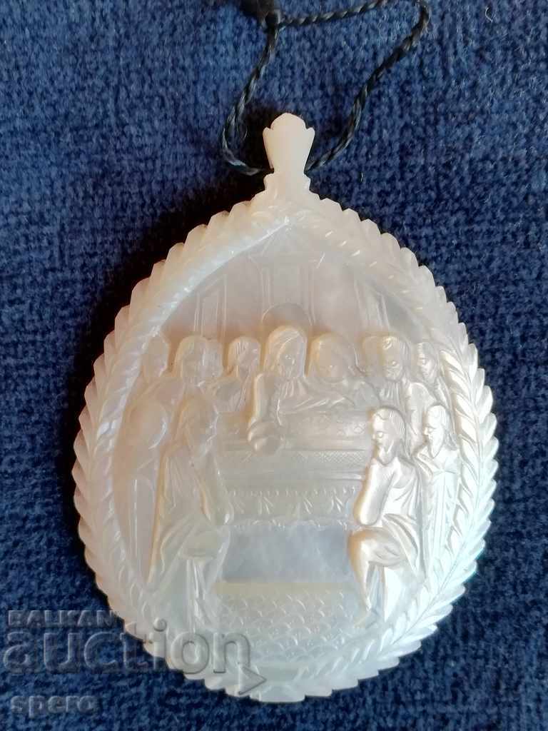 Panagia. Mother of pearl. - 7