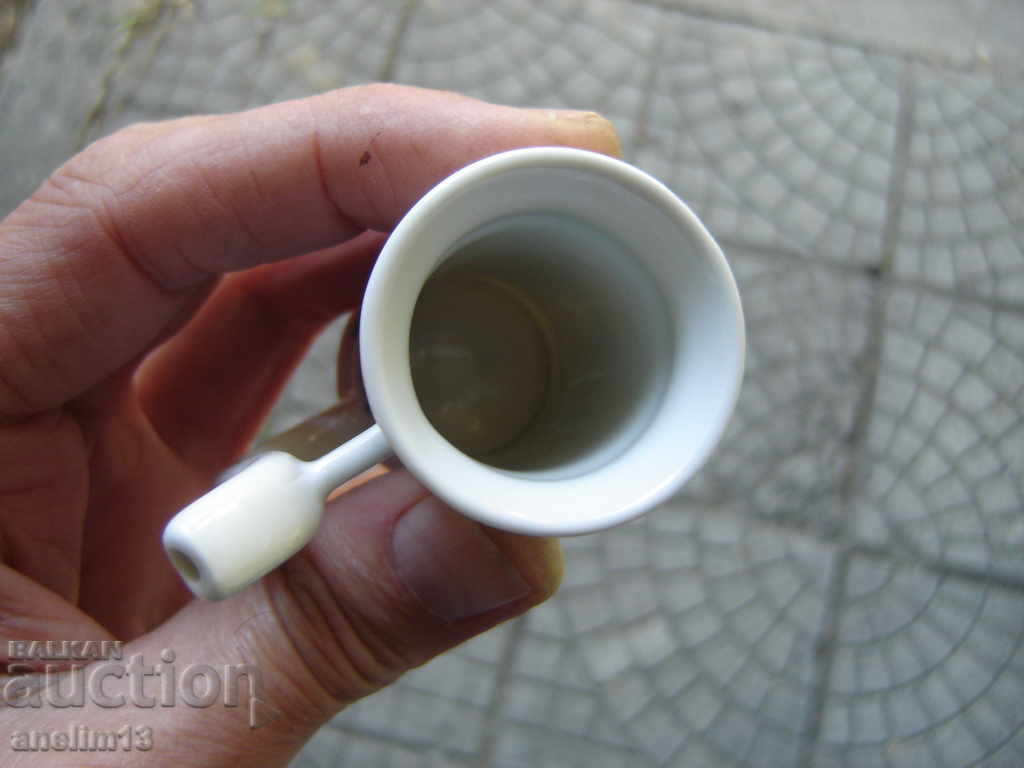 OLD PORCELAIN GLASS - 5 OLD PORCELAIN GLASS - 5