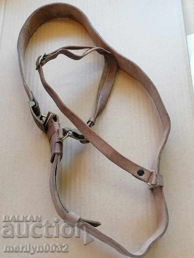 Ζώνη λοχίας με πόρπη People's Militia 40-50s NRB - 5 Ζώνη λοχίας με πόρπη People's Militia 40-50s NRB - 5