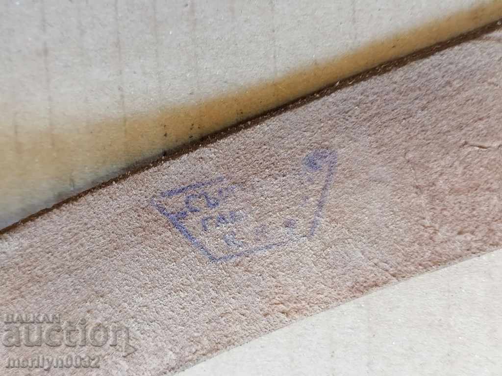 Ζώνη λοχίας με πόρπη People's Militia 40-50s NRB - 7 Ζώνη λοχίας με πόρπη People's Militia 40-50s NRB - 7