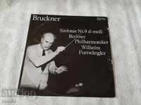 Κλασικός δίσκος γραμμόφωνου Bruckner