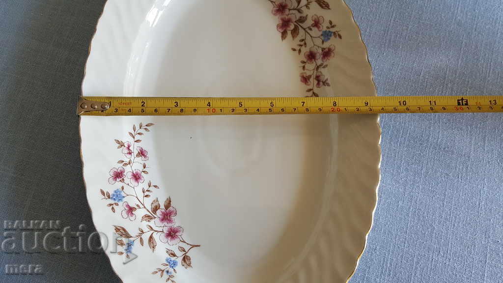 Large porcelain elliptical plateau - Kitka - Novi Pazar - 5