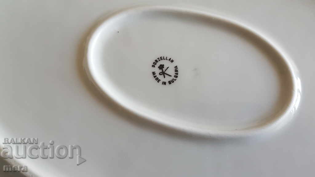 Large porcelain elliptical plateau - Kitka - Novi Pazar - 6