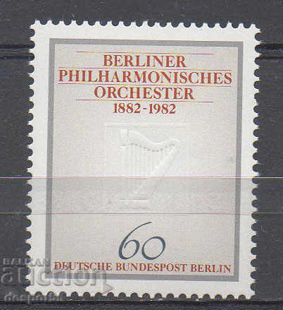 1982. Berlin. 100 de ani de la Filarmonica din Berlin.