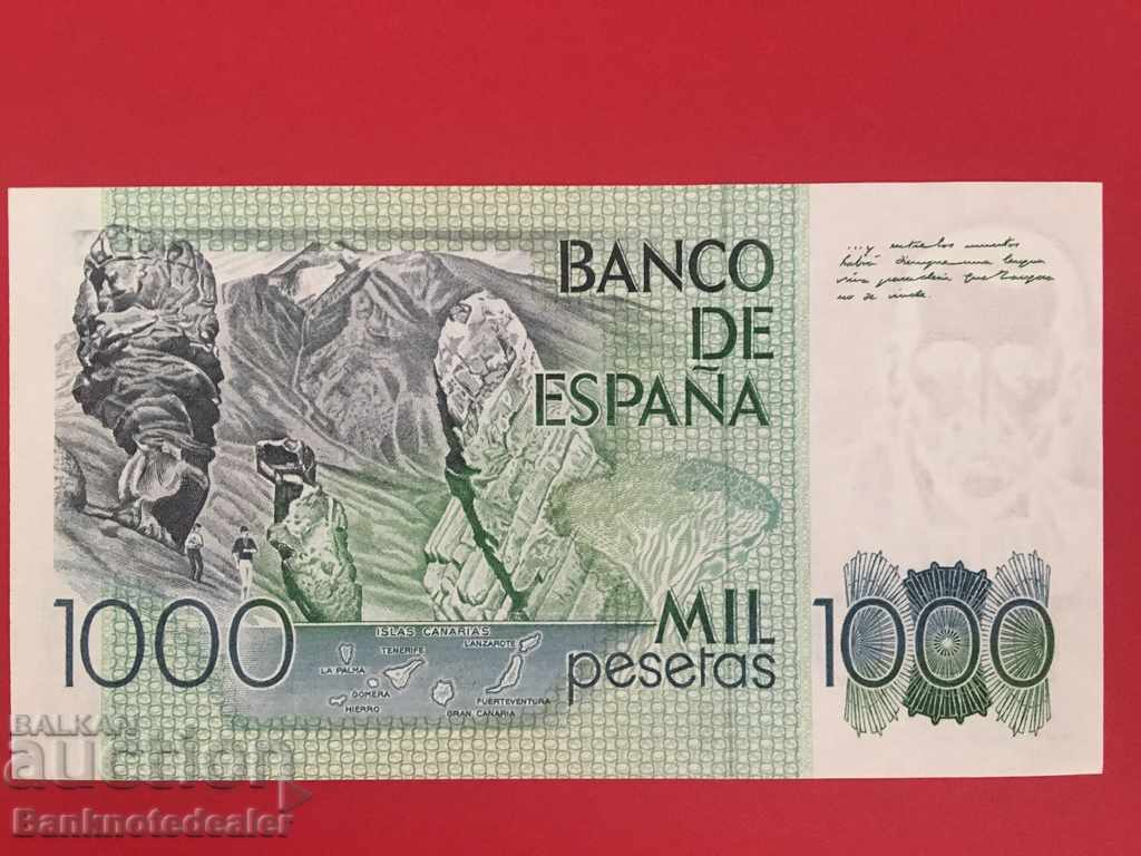 Spain 1000 pesetas 1979 Pick 158 Prefix L with price 38.00 BGN | € 19.43 Spain 1000 pesetas 1979 Pick 158 Prefix L with price 38.00 BGN | € 19.43