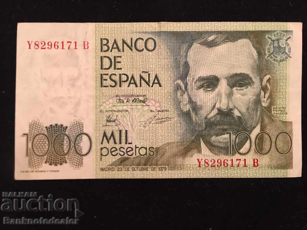 Spania 1000 pesetas 1979 Pick 158 Ref 6171