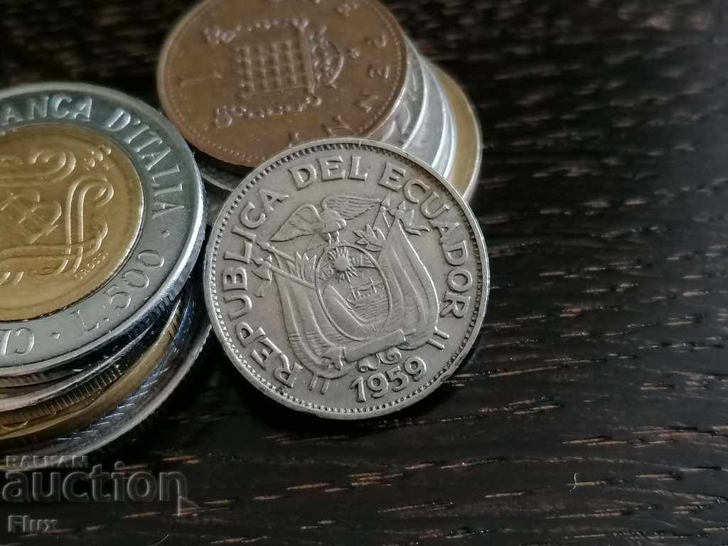 Coin - Ecuador - 20 centavos 1959 with price 2.65 BGN | € 1.35 Coin - Ecuador - 20 centavos 1959 with price 2.65 BGN | € 1.35