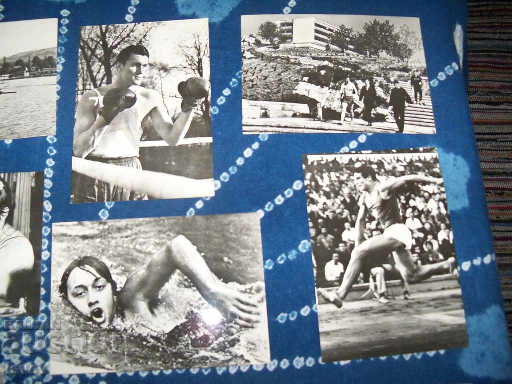 Delivery of "Sports in Bulgaria" old black and white cards from 1967. Delivery of "Sports in Bulgaria" old black and white cards from 1967.