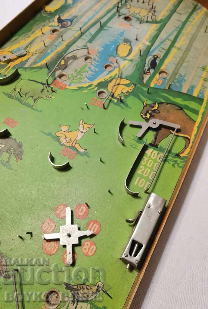 Auction Rare Russian Social Game Billiards Pinball Pinball 60s Auction Rare Russian Social Game Billiards Pinball Pinball 60s