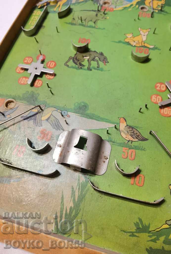 Delivery of Rare Russian Social Game Billiards Pinball Pinball 60s Delivery of Rare Russian Social Game Billiards Pinball Pinball 60s
