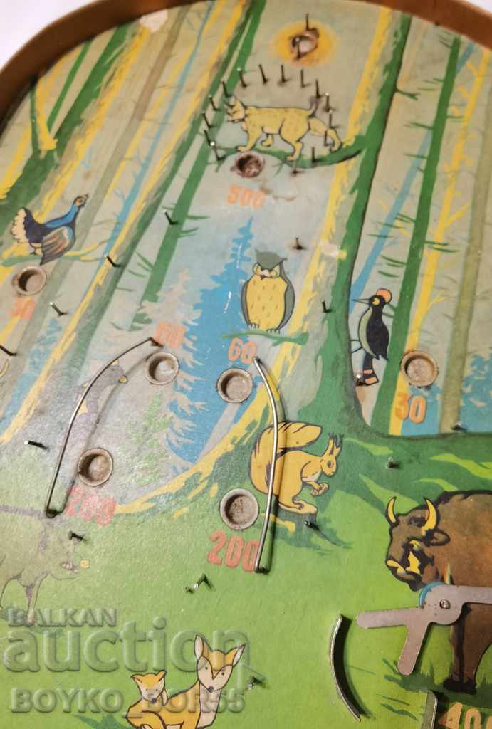Rare Russian Social Game Billiards Pinball Pinball 60s - 6 Rare Russian Social Game Billiards Pinball Pinball 60s - 6