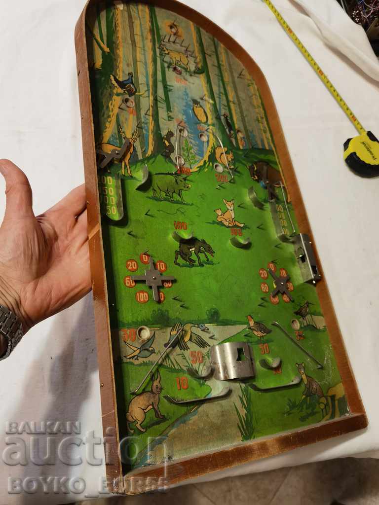 Rare Russian Social Game Billiards Pinball Pinball 60s - 7 Rare Russian Social Game Billiards Pinball Pinball 60s - 7