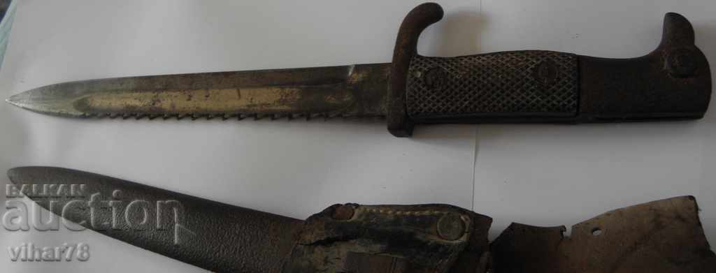 Немски пионерен щик пушка Маузер