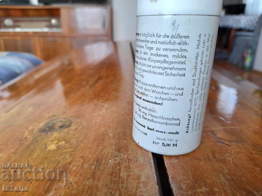 Delivery of Old deodorant Intim Delivery of Old deodorant Intim