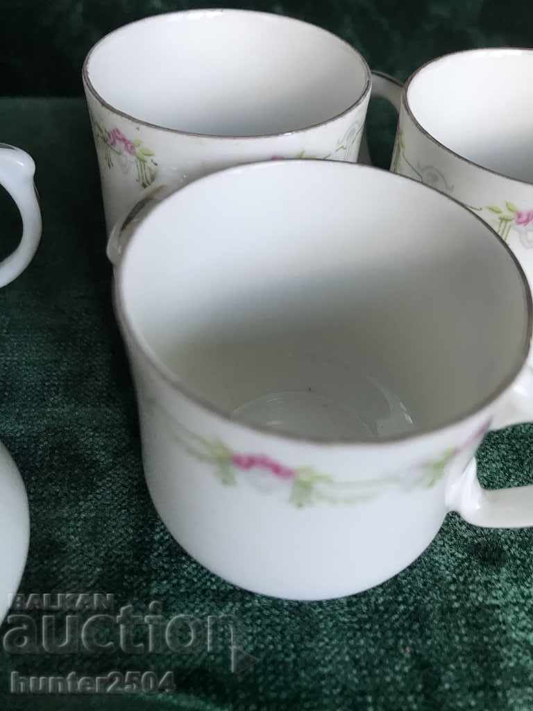Fine bone china cups, not marked with price 39.95 BGN | € 20.43