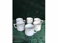 Fine bone china cups, not marked