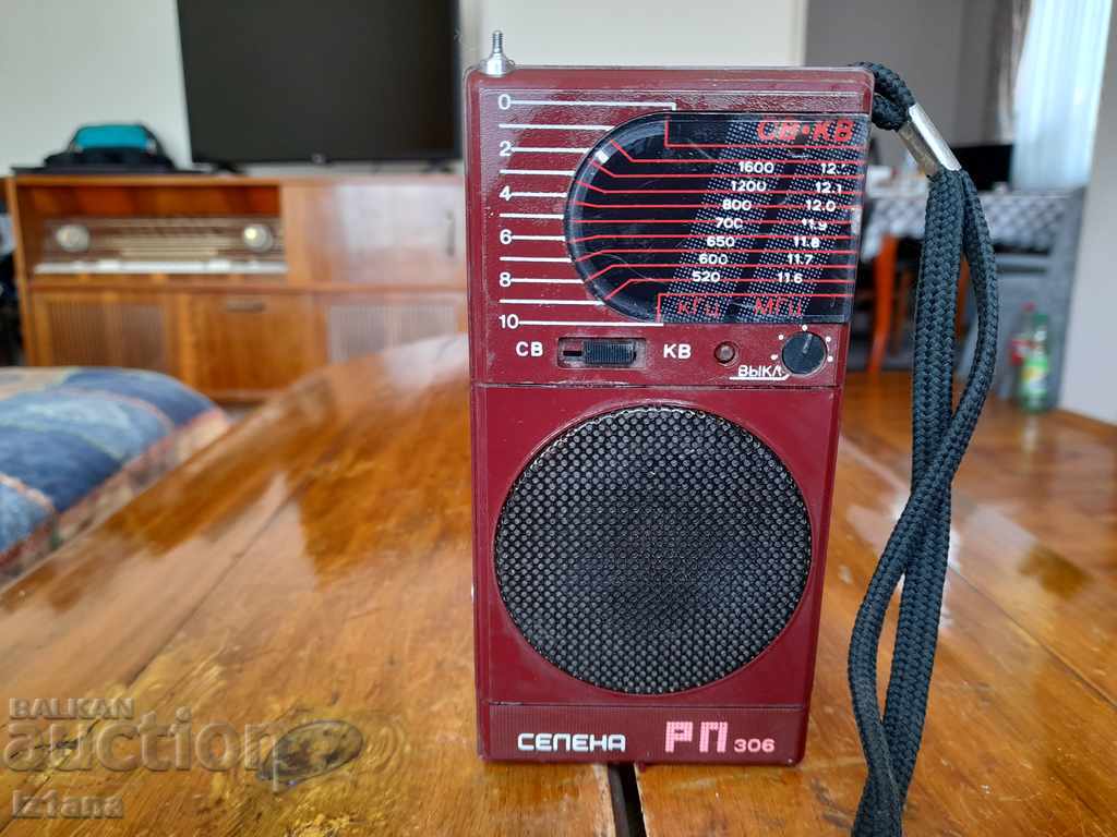 Auction Old radio Selena RP 306 Auction Old radio Selena RP 306