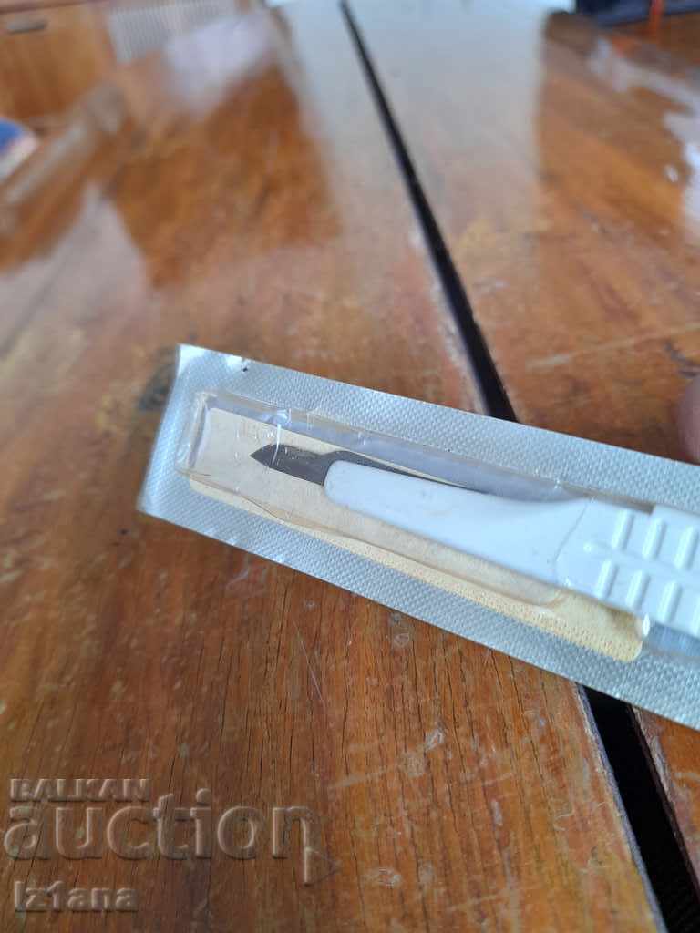 Auction Old Aesculap scalpel Auction Old Aesculap scalpel