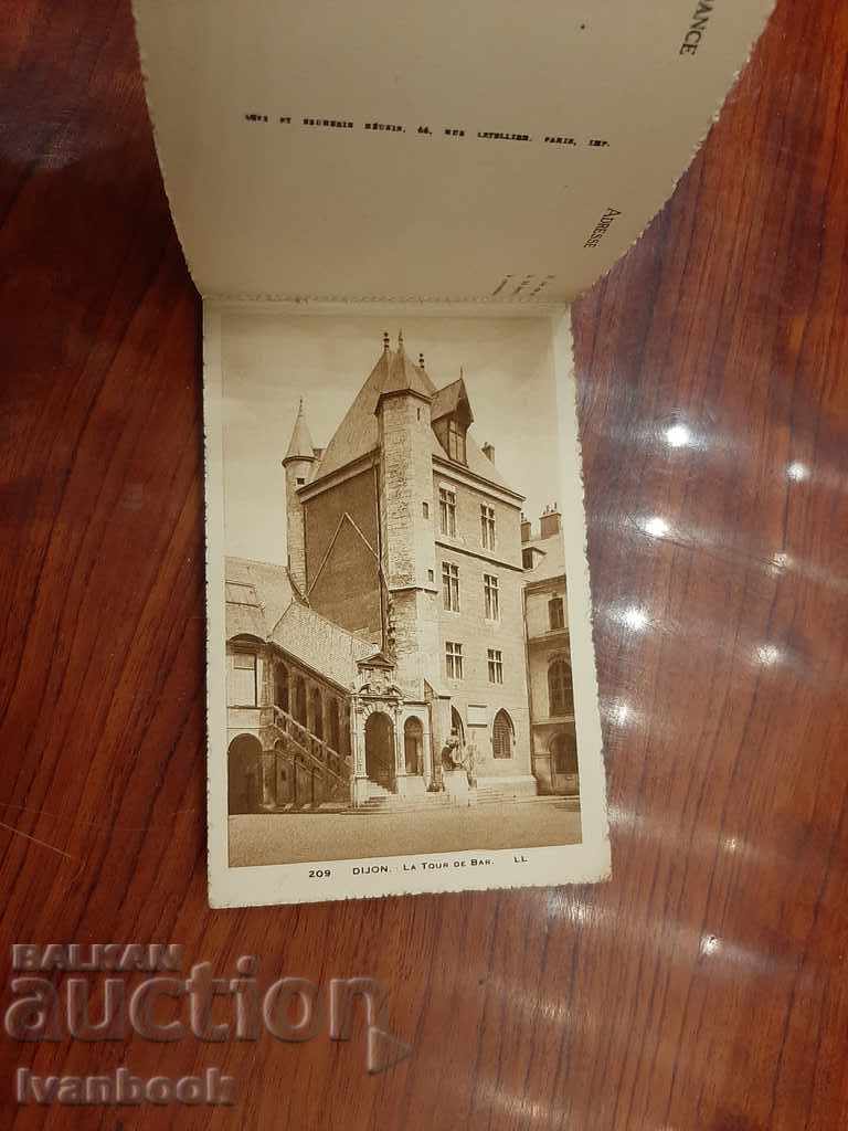 Delivery of Dijon leaflet cards 20s of the last century Delivery of Dijon leaflet cards 20s of the last century