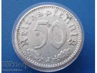 Germany III Reich 50 Pfeif 1939 J Rare