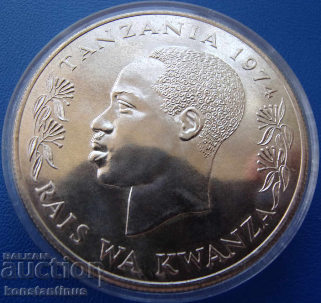 Tanzania 25 Shilling 1974 UNC 8848 pieces Rare with price € 46.02 | 90.01 BGN