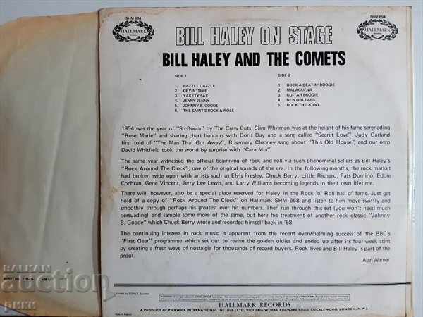 Bill Haley And The Comets - Bill Haley On Stage 1968 with price 12.00 BGN | € 6.14