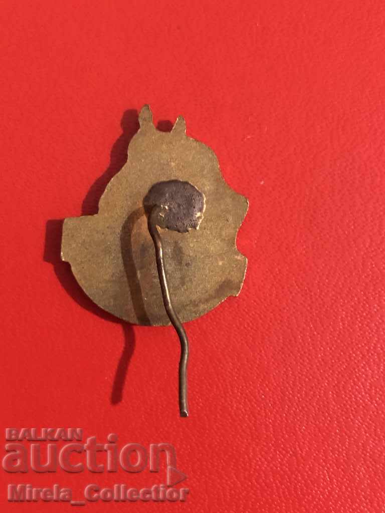 Auction  Soc. sports badge celebration of physical education 1953 enamel