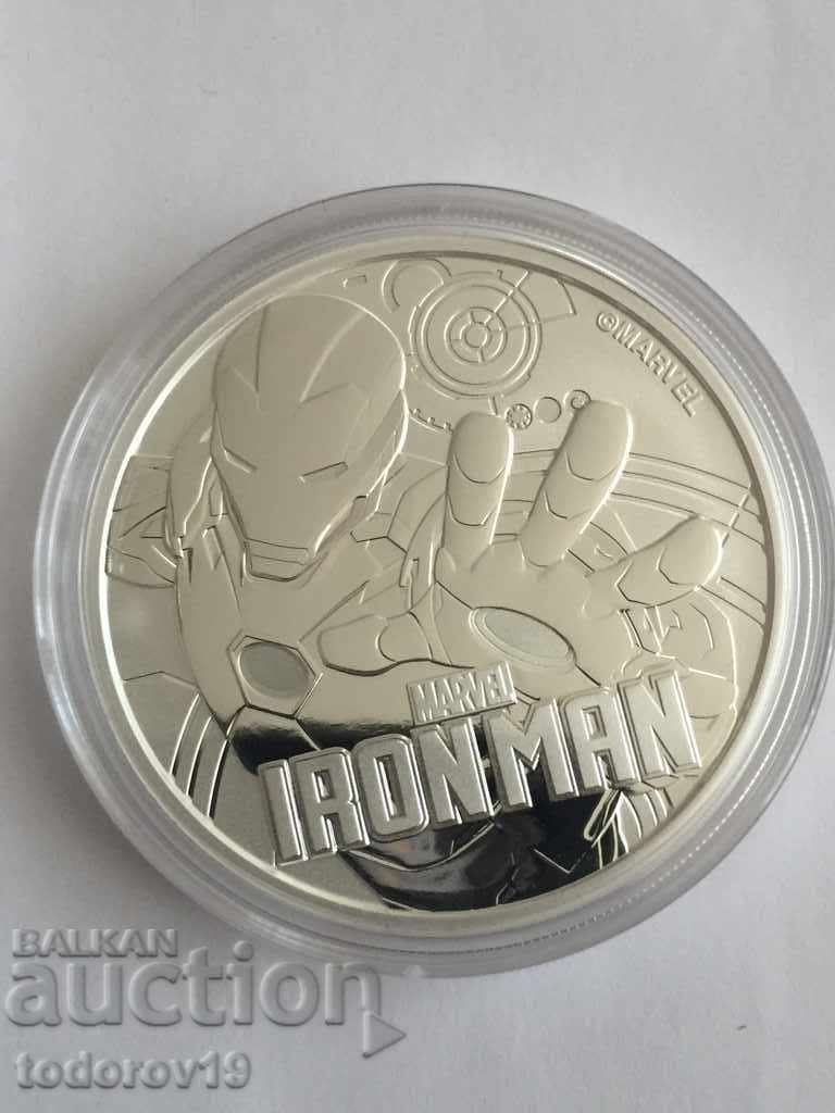 Auction 1 oz Silver Marvel - IRON MAN - 2018 Auction 1 oz Silver Marvel - IRON MAN - 2018