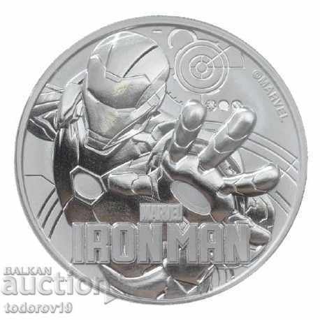 1 oz Silver Marvel - IRON MAN - 2018 1 oz Silver Marvel - IRON MAN - 2018