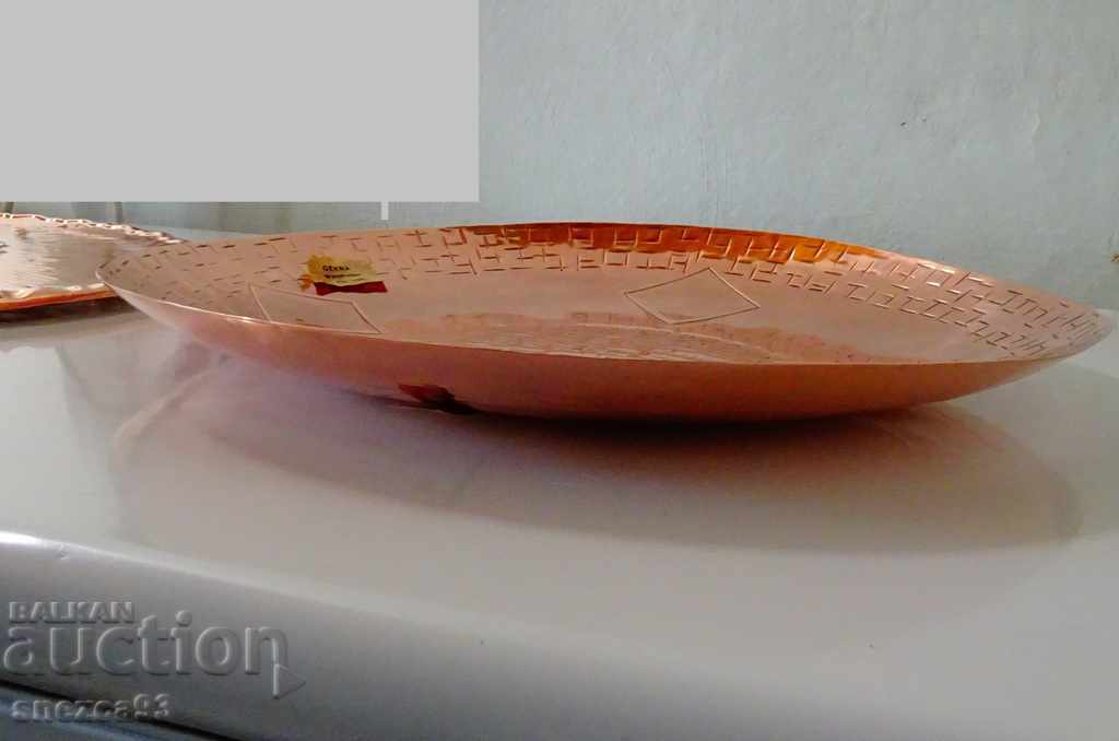 Delivery of Copper fruit bowl, salad bowl, bowl 40 cm, 1 kg Delivery of Copper fruit bowl, salad bowl, bowl 40 cm, 1 kg