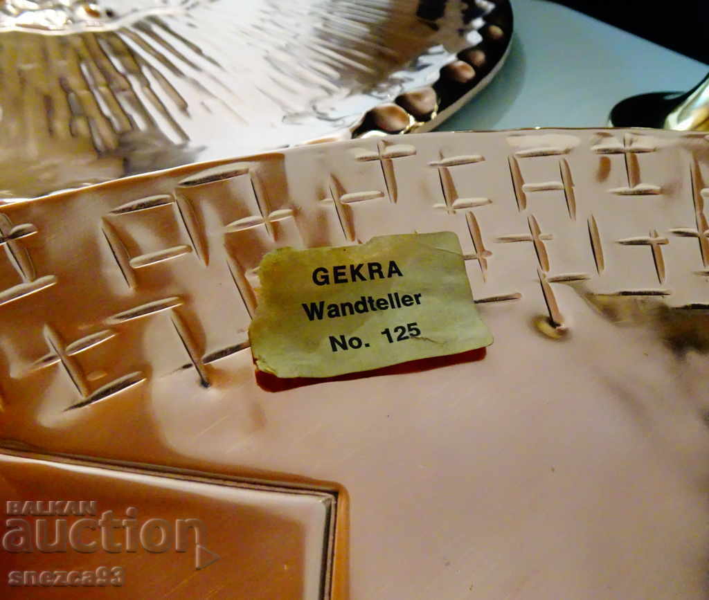 Copper fruit bowl, salad bowl, bowl 40 cm, 1 kg - 5 Copper fruit bowl, salad bowl, bowl 40 cm, 1 kg - 5