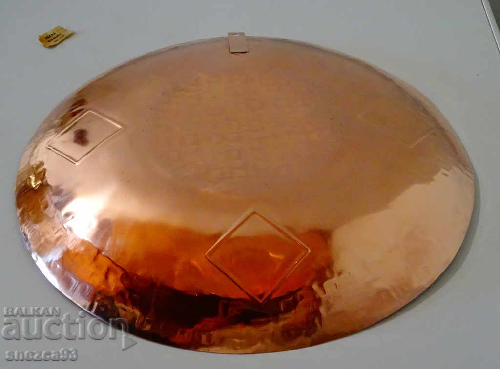 Copper fruit bowl, salad bowl, bowl 40 cm, 1 kg - 6 Copper fruit bowl, salad bowl, bowl 40 cm, 1 kg - 6