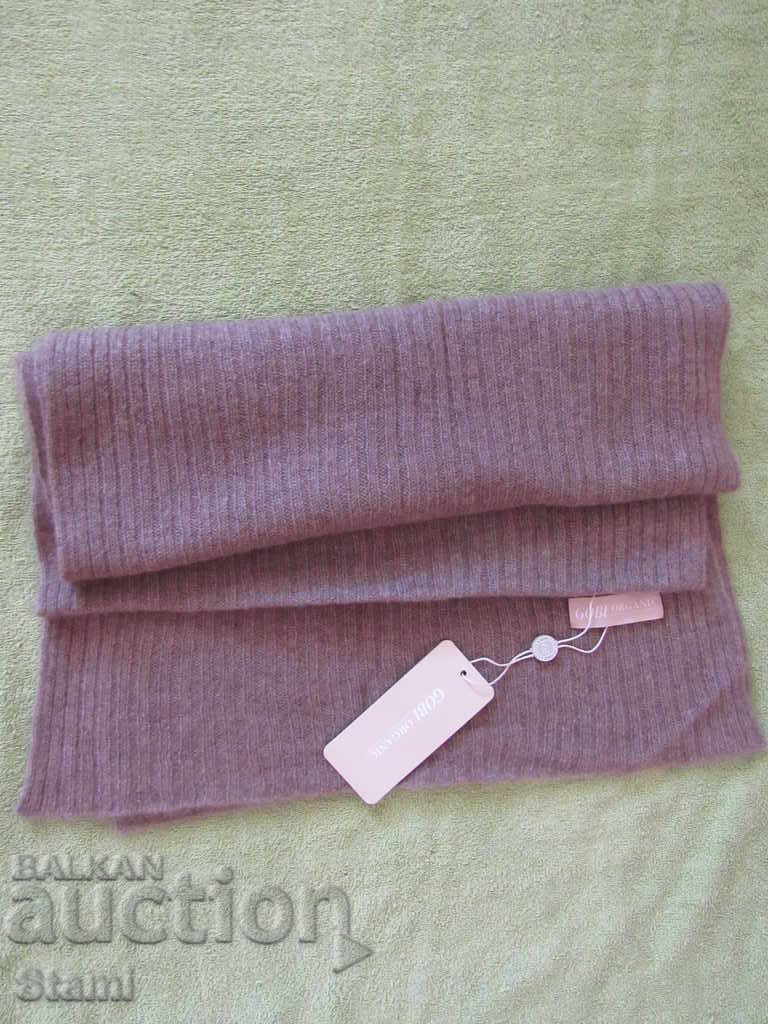 New GOBI cashmere scarf, organic cashmere, milk with coffee, Mongolia New GOBI cashmere scarf, organic cashmere, milk with coffee, Mongolia