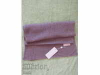 Eșarfă nouă GOBI cașmir, cașmir organic, lapte cu cafea, Mongolia