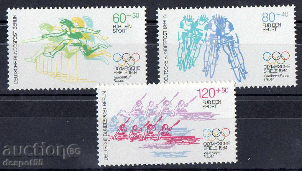1984. Βερολίνο. Ολυμπιακοί Αγώνες, Los Angeles - ΗΠΑ.