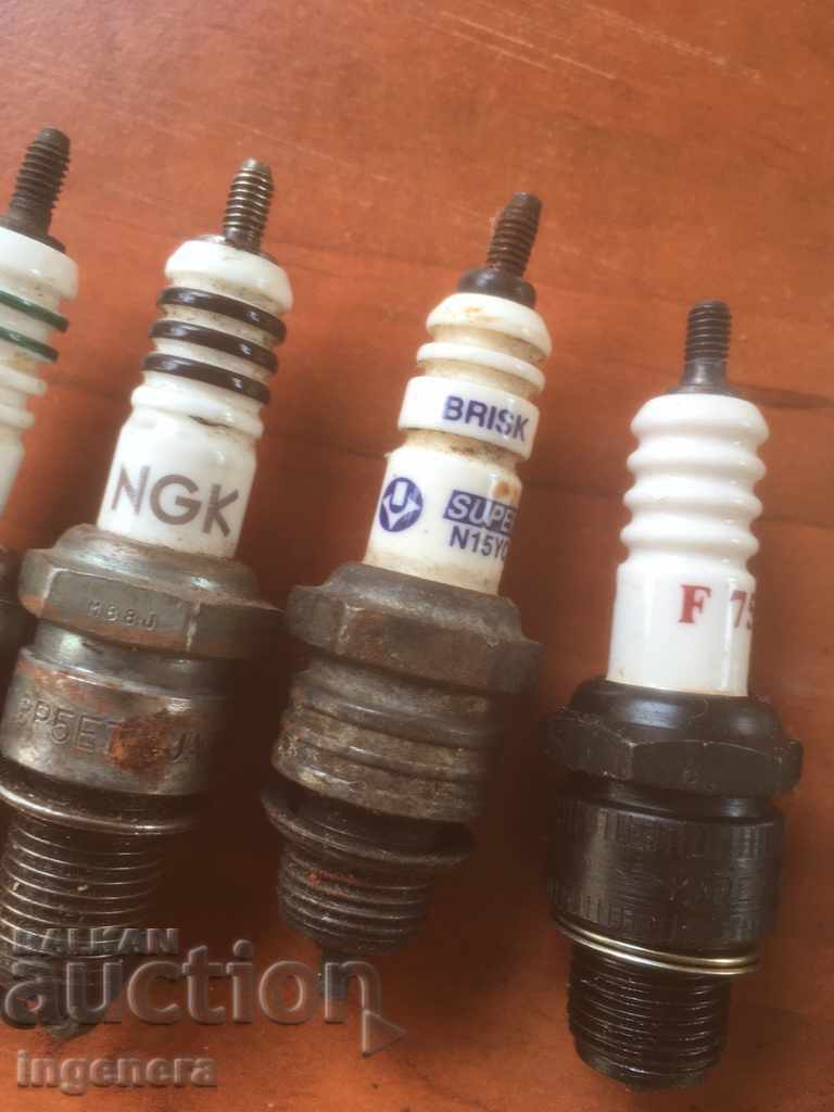 SPARK PLUG AUTOMOBILE -6 PCS DIFFERENT with price 70.00 BGN | € 35.79 SPARK PLUG AUTOMOBILE -6 PCS DIFFERENT with price 70.00 BGN | € 35.79