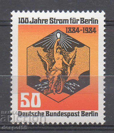1984. Berlin. 100th anniversary of electricity.