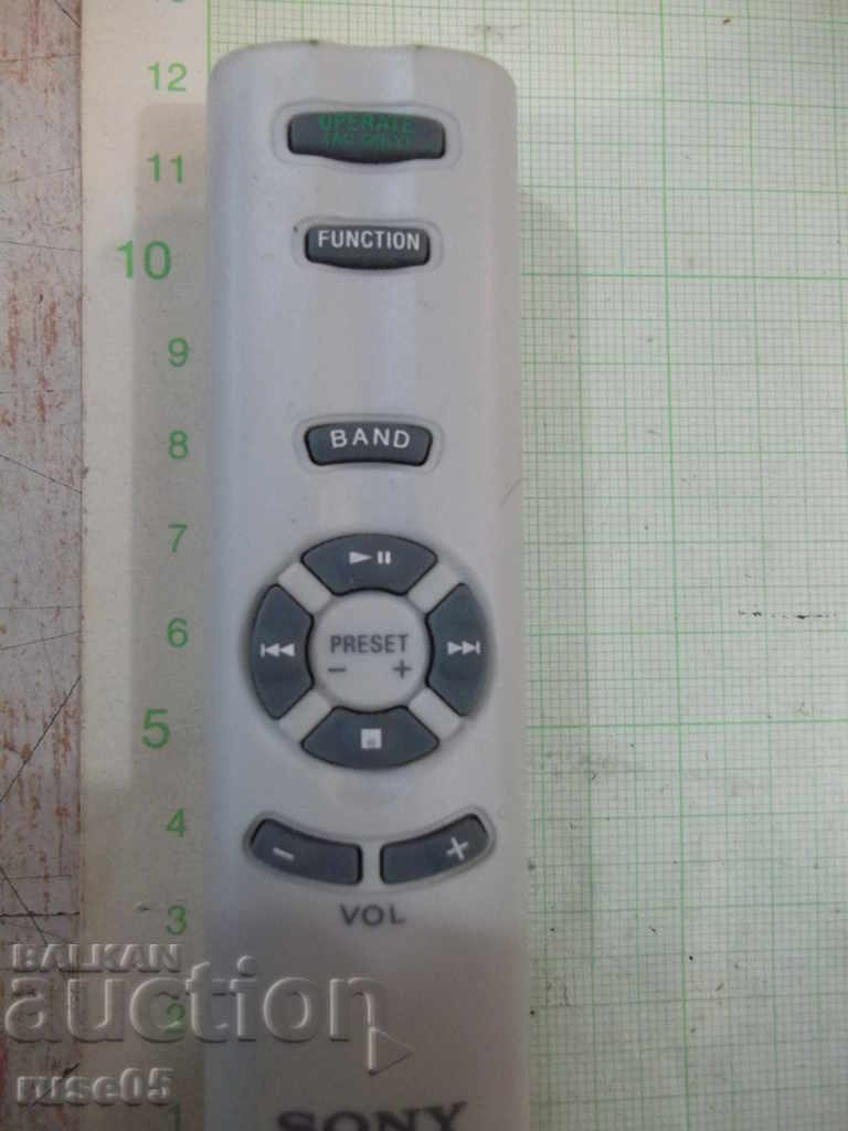 Auction  Remote "SONY" working - 10