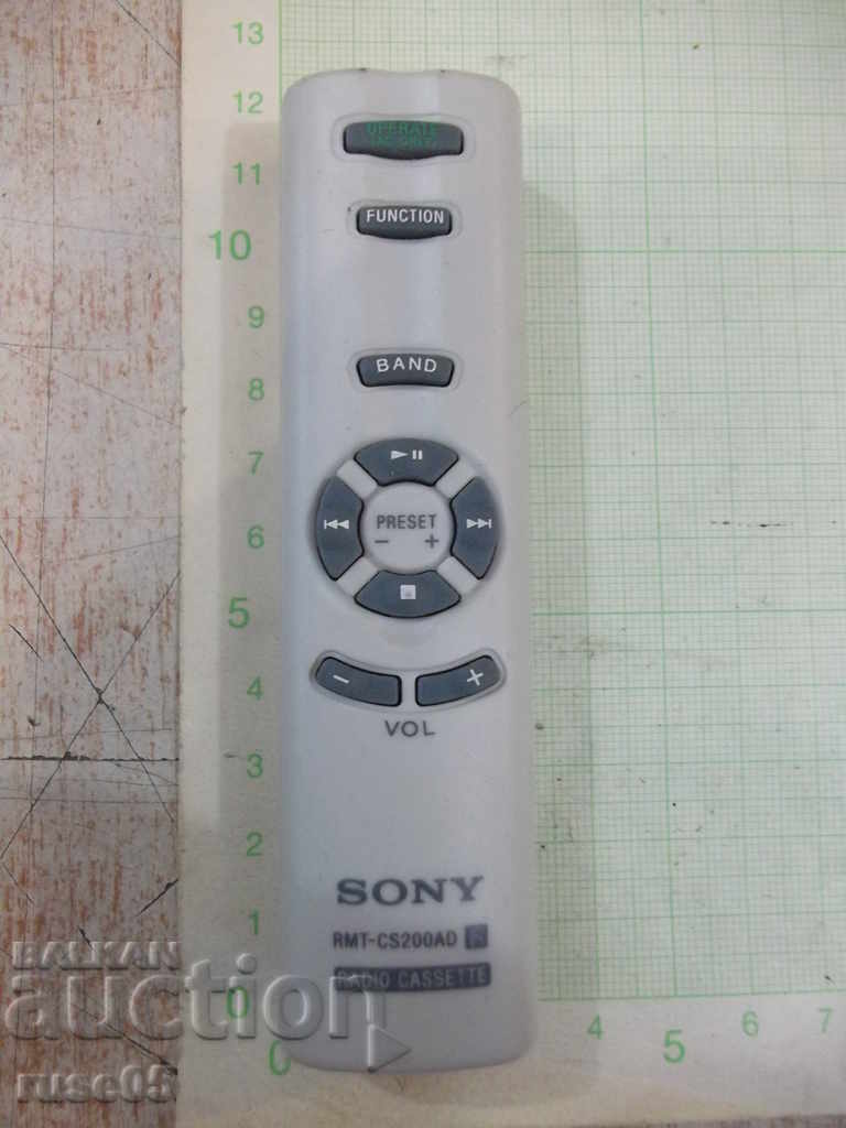 Remote "SONY" working - 10