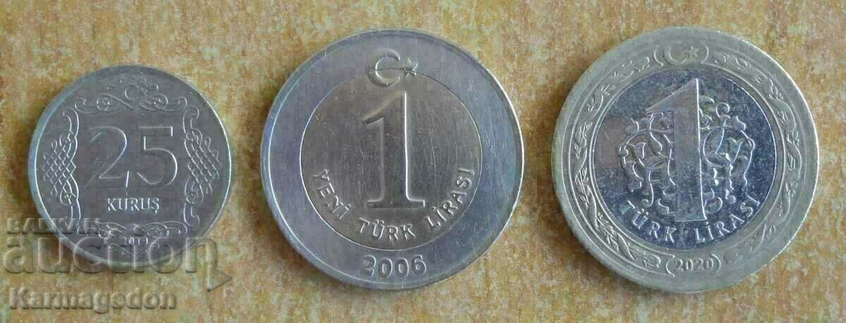 Лот монети - Турция