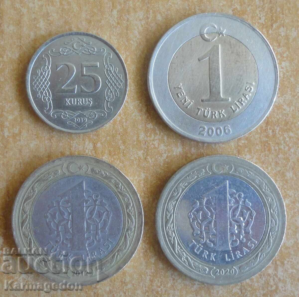 O mulțime de monede - Turcia