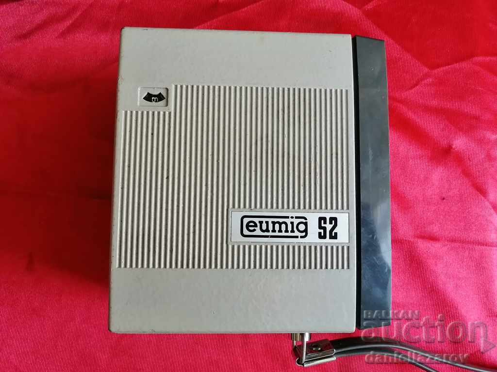 Δημοπρασία Παλιά Συλλεκτική Κάμερα EUMIG 52, 1960 Δημοπρασία Παλιά Συλλεκτική Κάμερα EUMIG 52, 1960